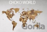 Svetová mapa Choco World (veľkosť M)