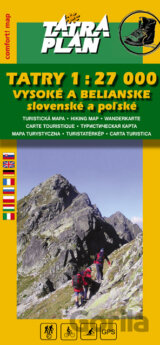 Tatry Vysoké a Belianske 1:27 000