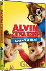 Alvin a Chipmunkové kolekce 1-4 (4 DVD)