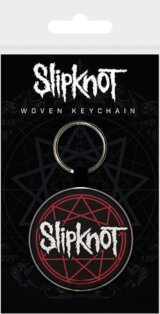 Prívesok na kľúče Slipknot: Logo textilne