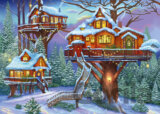 Zimný dom na strome