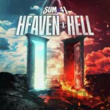 Sum 41: Heaven:x: hell (Black & Red Quad with Blue Splatter) LP