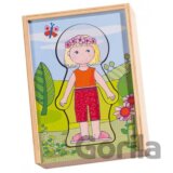 Kombinačné puzzle Obliekame Lili