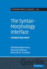 The Syntax-Morphology Interface