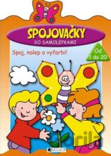 Spojovačky so samolepkami (oranžové)