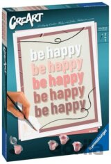 CreArt Buď šťastný: Be happy