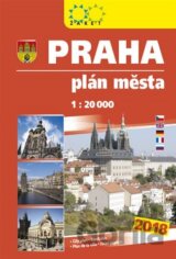 Praha - knižní plán města 2018