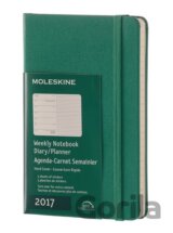 Moleskine – 12-mesačný zelený plánovací diár 2017