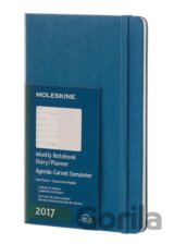 Moleskine – 12-mesačný modrý plánovací diár 2017