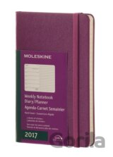 Moleskine – 12-mesačný fialový plánovací diár 2017