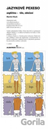 Jazykové pexeso - angličtina - tělo, oblečení