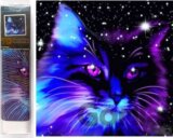 Diamantové malování 7D Hvězdné kotě