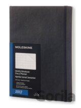 Moleskine – 12-mesačný čierny diár 2017