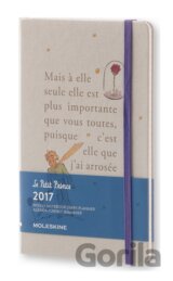 Moleskine – 12-mesačný plánovací zápisník Malý princ 2017