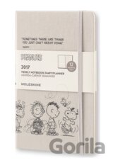 Moleskine – 12-mesačný plánovací zápisník Snoopy 2017