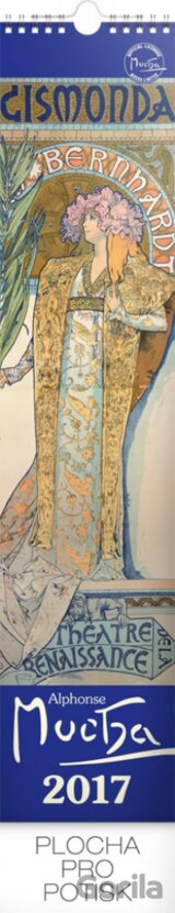 Kalendář nástěnný 2017 - Alfons Mucha
