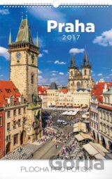 Kalendář nástěnný 2017 - Praha