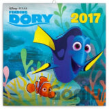 Kalendář poznámkový 2017 - Hledá se Dory s pexesem