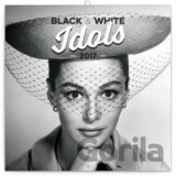 Kalendář poznámkový 2017 - Black & White Idols
