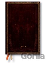 Paperblanks - diár Black Moroccan 2017