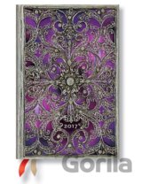 Paperblanks - diár Aubergine 2017