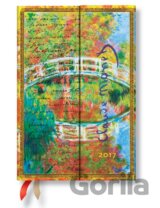 Paperblanks - diár Monet, Bridge (Most) 2017