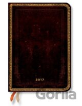Paperblanks - diár Black Moroccan 2017