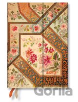 Paperblanks - diár Filigree Floral Ivory 2017