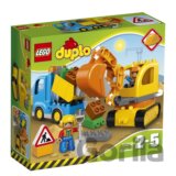 LEGO DUPLO Mesto 10812 Pásový bager a nákladiak