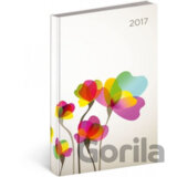 Diář 2017 - Cambio - denní B6/Květiny