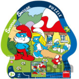 Šmoulové Volný den - puzzle 21 dílků deskové (Peyo)
