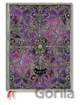 Paperblanks - diár Aubergine 2017