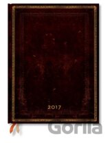 Paperblanks - diár Black Moroccan 2017