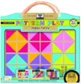 Green Start Pattern Play Wooden Puzzles Topsy Turvy