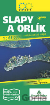 Slapy a Orlík 1:65 000