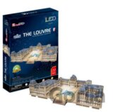 3D Puzzle The Louvre /LED 137 dílků