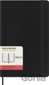 Moleskine – 18-mesačný denný diár 2024/2025 - čierny