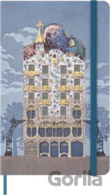 Moleskine - zápisník Casa Batlló