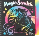 Ylvi magic Scratch bloček - s dúhovým podkladom