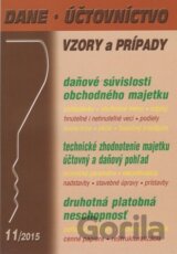Dane, účtovníctvo 11/2015