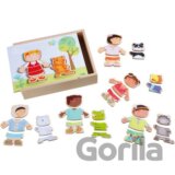 Drevené puzzle Deti sveta