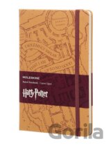 Moleskine – zápisník Harry Potter (Pobertův plánek)
