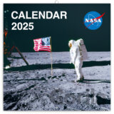 Nástenný poznámkový kalendár Calendar NASA 2025