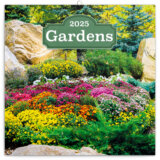 Nástenný poznámkový kalendár Gardens (Záhrady) 2025
