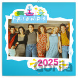 Nástenný poznámkový kalendár Friends (Priatelia) 2025