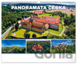 Nástěnný kalendář Panoramata Česka 2025