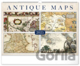 Nástenný kalendár Antique Maps (Staré mapy) 2025