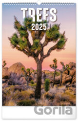 Nástenný kalendár Trees (Stromy) 2025