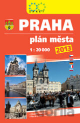 Praha plán města 2013 - 1:20 000