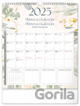 NOTIQUE Nástenný plánovací kalendár Kvety 2025